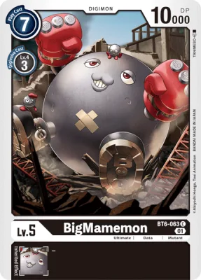BigMamemon, Digimon card BT6-063