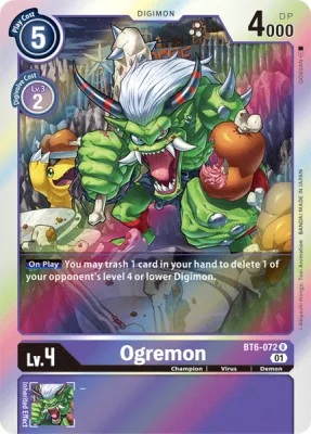 Ogremon, Digimon card BT6-072