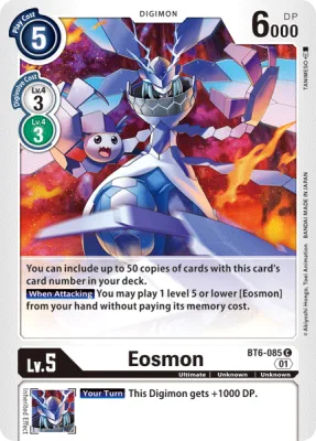 Eosmon, Digimon card BT6-085