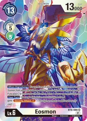 Eosmon, Digimon card BT6-086