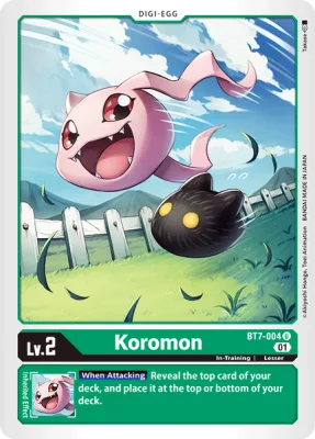 Koromon, Digimon card BT7-004
