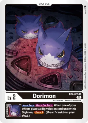 Dorimon, Digimon card BT7-005