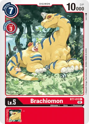 Brachiomon, Digimon card BT7-012