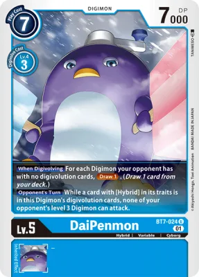 DaiPenmon, Digimon card BT7-024