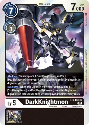 DarkKnightmon, Digimon card BT7-063