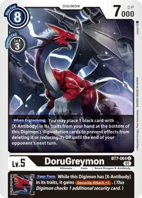 DoruGreymon, Digimon card BT7-064