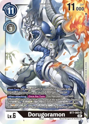 Dorugoramon, Digimon card BT7-065