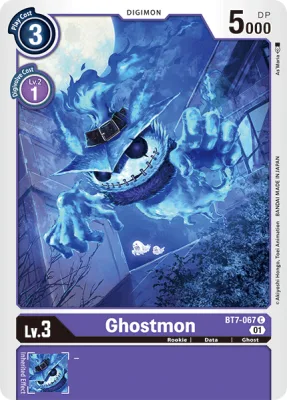 Ghostmon, Digimon card BT7-067