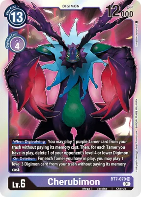 Cherubimon, Digimon card BT7-079