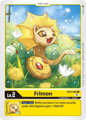 Frimon, Digimon card BT8-003