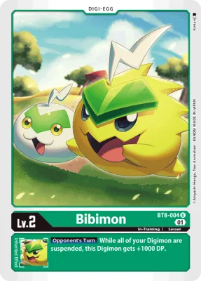 Bibimon, Digimon card BT8-004