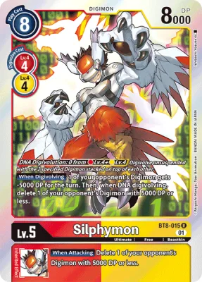 Silphymon, Digimon card BT8-015