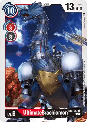 UltimateBrachiomon, Digimon card BT8-017