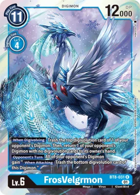 FrosVelgrmon, Digimon card BT8-031
