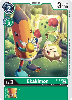 Ekakimon, Digimon card BT8-045