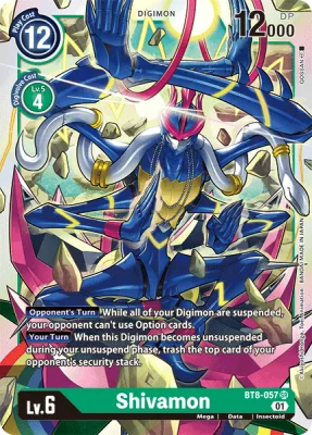 Shivamon, Digimon card BT8-057