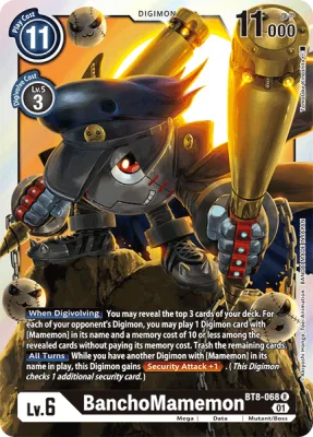 BanchoMamemon, Digimon card BT8-068