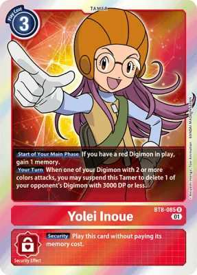 Yolei Inoue, Digimon card BT8-085