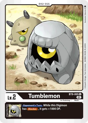 Tumblemon, Digimon card BT9-005
