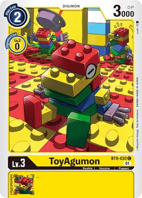 ToyAgumon, Digimon card BT9-032
