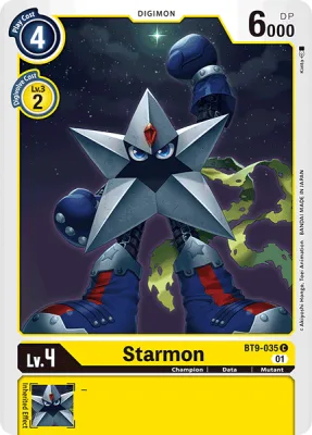 Starmon, Digimon card BT9-035