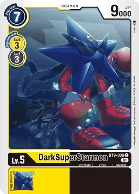 DarkSuperStarmon, Digimon card BT9-039
