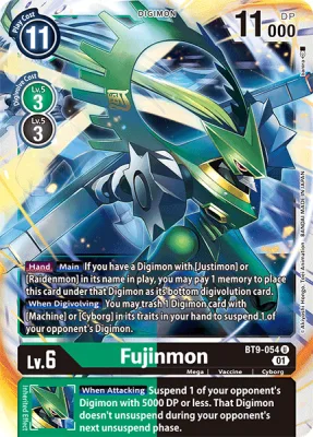 Fujinmon, Digimon card BT9-054