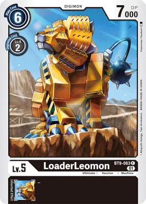 LoaderLeomon, Digimon card BT9-063