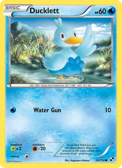 Ducklett — Black & White #36, 2011. Illustrated by Kagemaru Himeno.
