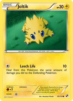 Joltik — Black & White #45, 2011. Illustrated by Masakazu Fukuda.