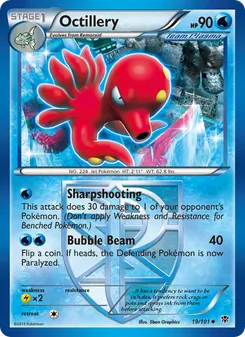 Octillery — Plasma Blast #19, 2013. Illustrated by 5ban Graphics.
