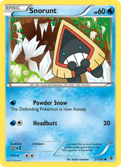 Snorunt — Plasma Blast #21, 2013. Illustrated by Kyoko Umemoto.