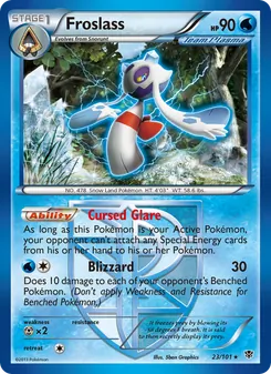 Froslass — Plasma Blast #23, 2013. Illustrated by 5ban Graphics.