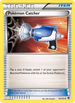 Pokémon Catcher — Plasma Blast #83, 2013. Illustrated by 5ban Graphics.