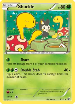 Shuckle — Legendary Treasures #3, 2013. Illustrated by MAHOU.