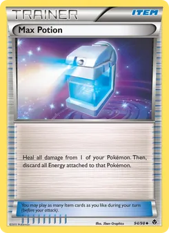 Max Potion — Emerging Powers #94, 2011. Illustrated by 5ban Graphics.