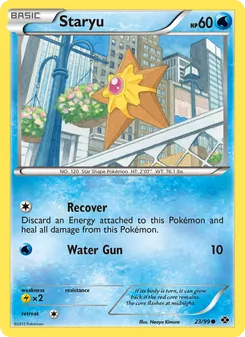 Staryu — Next Destinies #23, 2012. Illustrated by Naoyo Kimura.