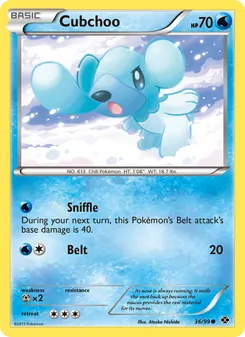 Cubchoo — Next Destinies #36, 2012. Illustrated by Atsuko Nishida.