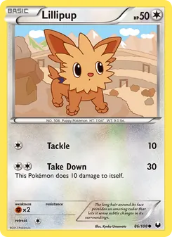 Lillipup — Dark Explorers #86, 2012. Illustrated by Kyoko Umemoto.
