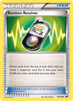 Random Receiver — Dark Explorers #99, 2012. Illustrated by 5ban Graphics.