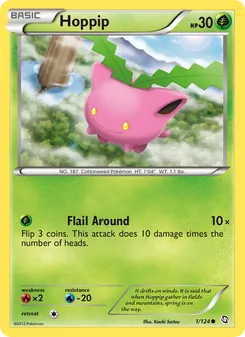 Hoppip — Dragons Exalted #1, 2012. Illustrated by Kouki Saitou.