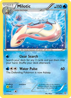 Milotic — Dragons Exalted #28, 2012. Illustrated by Mizue.