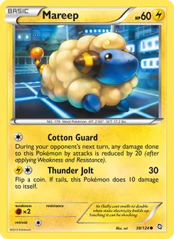 Mareep — Dragons Exalted #38, 2012. Illustrated by sui.