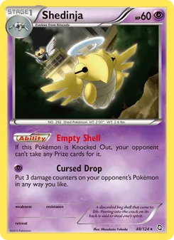Shedinja — Dragons Exalted #48, 2012. Illustrated by Masakazu Fukuda.