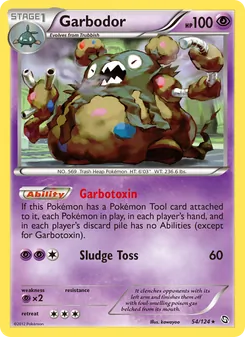 Garbodor — Dragons Exalted #54, 2012. Illustrated by kawayoo.