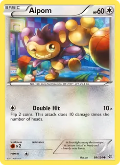 Aipom — Dragons Exalted #99, 2012. Illustrated by sui.