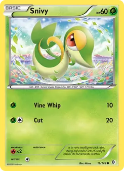 Snivy — Boundaries Crossed #11, 2012. Illustrated by Mizue.