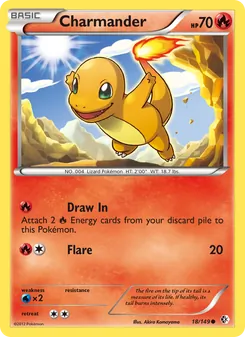 Charmander — Boundaries Crossed #18, 2012. Illustrated by Akira Komayama.