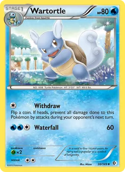 Wartortle — Boundaries Crossed #30, 2012. Illustrated by Mizue.