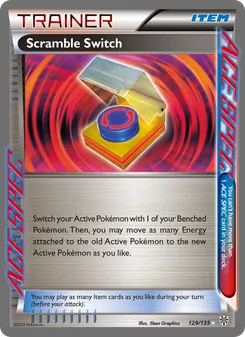 Scramble Switch — Plasma Storm #129, 2013. Illustrated by 5ban Graphics.